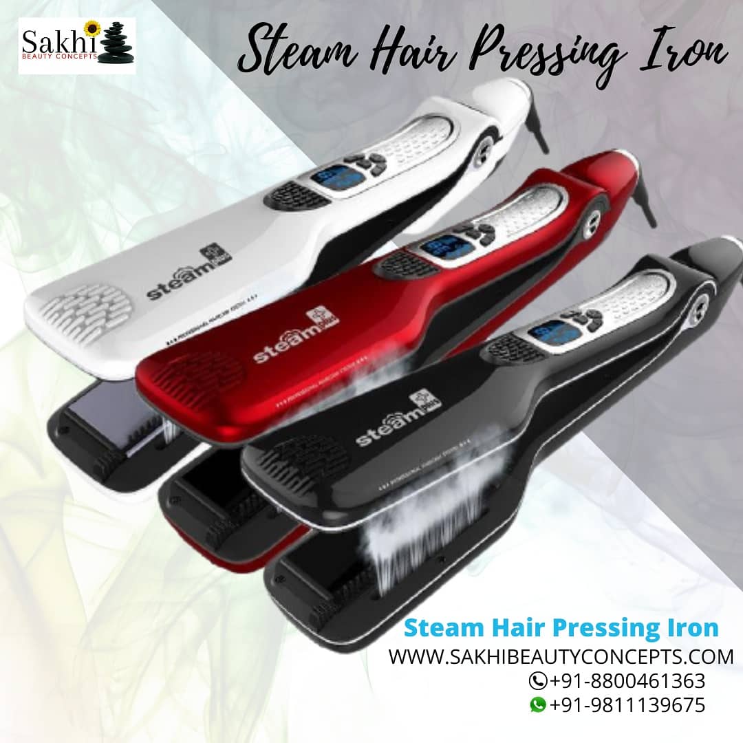 Steam Hair Pressing Iron