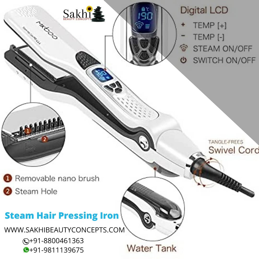 Steam Hair Pressing Iron - Image 2