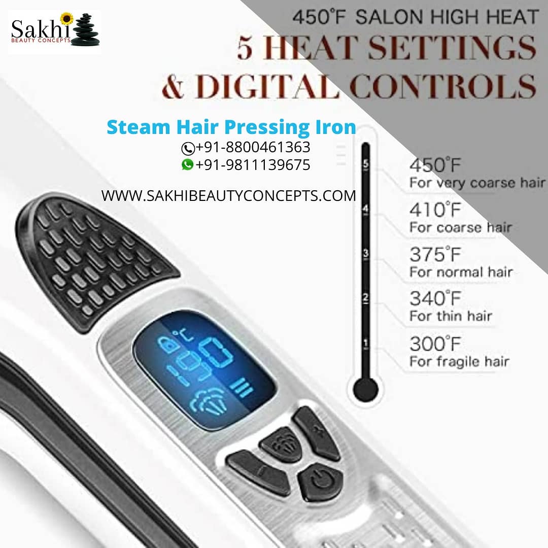 Steam Hair Pressing Iron - Image 4