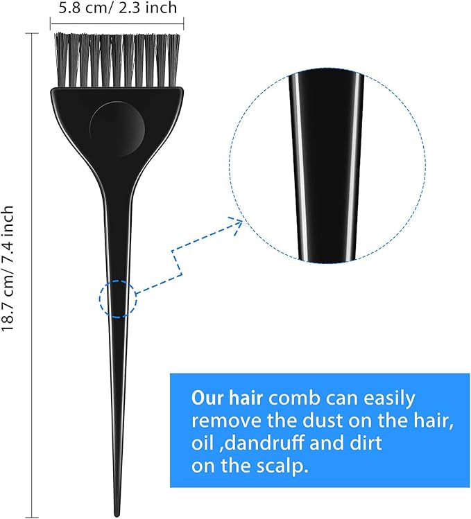 HAIR DYE BRUSH Pkt x 6 pcs - Image 3
