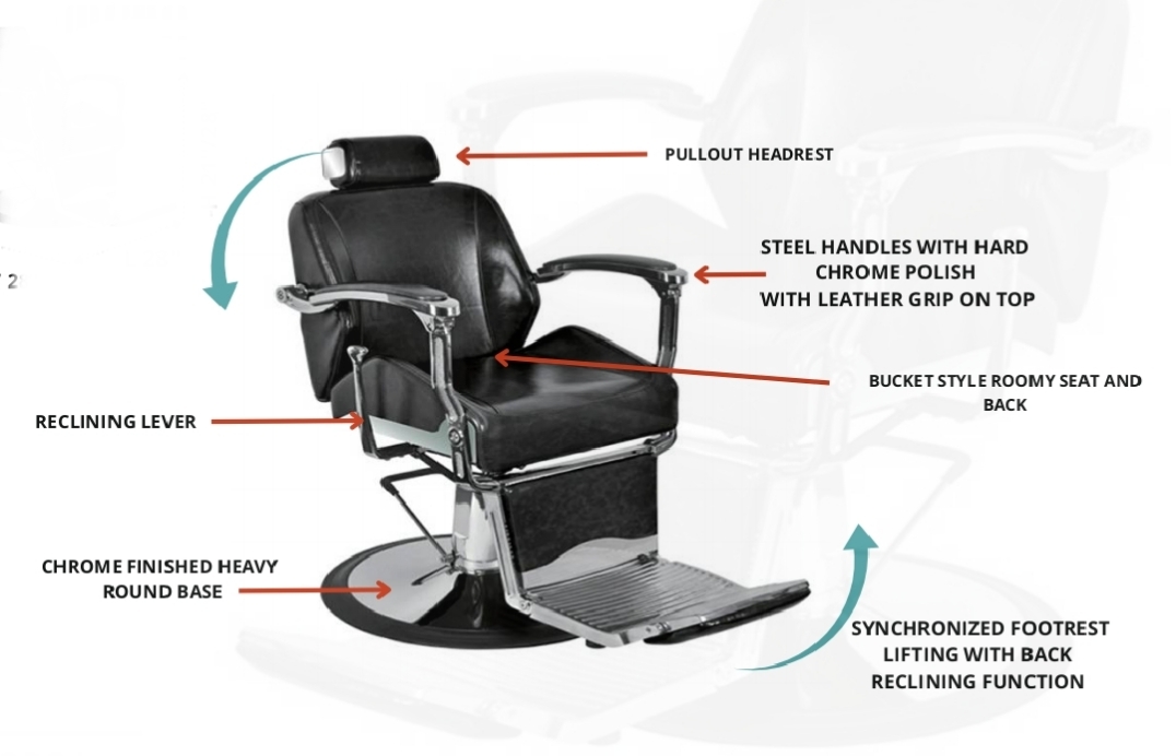 Sakhi Barber Chair - Glanza - Image 3