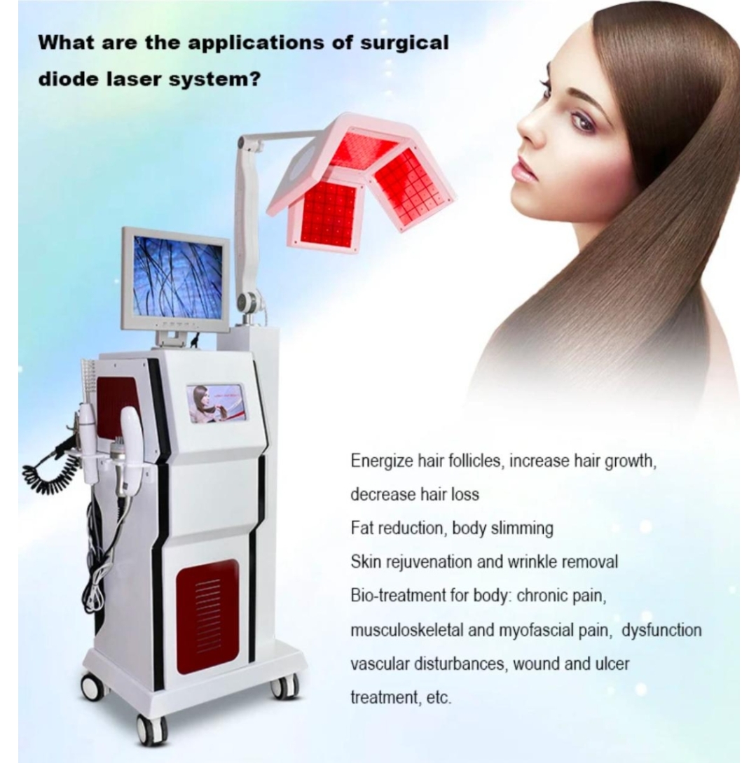 Vertical Hair Regrowth Laser Device AHR Laser - Image 2