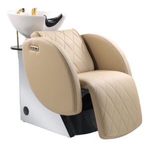 Electric Shampoo Chair- Almond